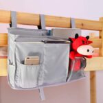 Bed Pocket, Oxford Fabric Hanging Storage Bag With Multiple Pockets,kids Students Bedside Caddy Storage Bag For Phones, Tablets, Books And Other Accessories - Image 2