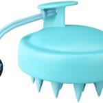 BOOST BRUSH Shampoo Brush, Detangling Hair Brush & Relaxing Scalp Massager For Women, Men & Children's hair Healthy scalp promotes natural hair growth(Turquoise)[Wet + Dry]
