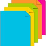 Colored Cardstock, 8.5” x 11”, 65 lb/176 GSM, “Bright” 5 Color Assortment, 250 Sheets(99904) - Image 2