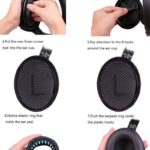 Replacement Ear Cushions for Bose Quiet Comfort 35 , QuietComfort 35 II (QC35 II) Headphones, Complete with QC35 Shaped Scrims with 'L and R' Lettering QC2 QC15 QC25 Sound True Ear Pads(QC35) - Image 6