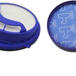 Compatible with DYS DC25 Prefilter and Post Motor HEPA Filter Replacement DC25 Vacuum Filter Compare to Part 919171 02 916188 06