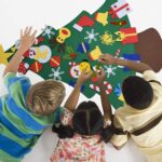 DIY Felt Christmas Tree Set with 30 PCS Ornaments for Kids, Xmas Gifts, New Year Door Wall Hanging Christmas Decorations - Image 5
