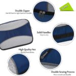 6 Set Packing Cubes for Travel,Packing Organizers Bag for Carry on Luggage Navy Blue - Image 4