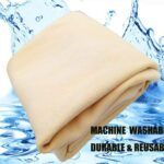 Car Nature Chamois Drying Towel 60x90cm Natural Chamois Washing Cloth for Car Leather Super Absorbent Leather Cleaning Towel Wipes 6.5 Sq ft - Image 3