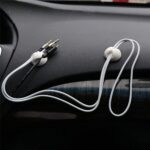 12 Pieces White Cable Clips, Strong 3M Adhesive Desk Wire Management Cable Organizer Wire Holder, Multipurpose Cord Clamps for Cell Phone Chargers/Power Wires/Charging Cables/USB Cords/Audio Cables/Headphones - Image 5