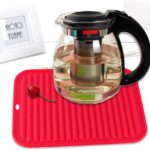 Silicone Trivet Mats, 2 pcs Thick Wave Silicone Insulation Pad with 2 pcs S Shaped Hook, Anti hot Pad/Table Coaster/Cup Pad - Image 4