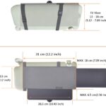 Car Visor Sunshade, Car Visor Anti Glare Sunshade Extender for Front Seat Driver and Passenger Grey - Image 6