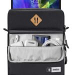 11 Inch Tablet Shoulder Bag for 11 Inch New iPad Pro, 10.9/10.5 Inch iPad Air, 10.2/9.7 Inch iPad, Microsoft Surface Go 2/1, Samsung Galaxy Tablet, Fit iPad Pencil, Magic/Smart Keyboard - Image 3