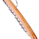 Wooden Tie Hanger Rotating Twirl 24 Ties Organizer Rack Hanger Holder Hook(2-Pack) - Image 6