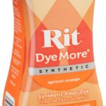 UR810.APOR Fabric Liquid Dye Synthetic Dyemore, Apricot Orange, 7 Ounce
