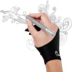 PR 01 Two Finger Glove for Graphics Drawing Tablet Light Box Tracing Light Pad - Image 2
