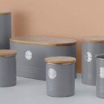 Living Tea Storage Canister, Grey, 1400.731V - Image 3