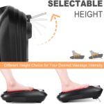 Electric Shiatsu Foot Massager with Heat and Deep Kneading, Foot Massage Machine with Washable Cover for Plantar Fasciitis, Tired Feet, Foot Pain Relief - Image 5