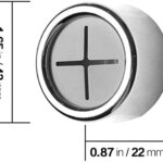 Kitchen Towel Hooks Round Self Adhesive Dish Towel Holder Wall Mount Hand Towel Hook Tea Towel Rack Hanger for Cabinet Door, Chrome Plated(3 Pack) - Image 6