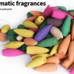 188x Incense Cones Colorful for Backflow Waterfall Tower Natural Fragrance - Image 2