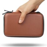 80 Game Cards Holder Cartridges Storage Case for Nintendo Switch PS Vita Physical Games and SD Cards Brown - Image 5