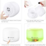 Essential Oil Diffuser, 300ML Ultrasonic Aromatherapy Fragrant Oil Vaporizer Humidifier, Timer and Auto Off Safety Switch, 7 LED Light Colors, Remote Control… - Image 6