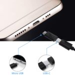 USB C Adapter, Micro USB (Male) to Type C Adapter for Samsung Galaxy S7 / S7 Edge and More, Pack of 2(Female) - Image 3