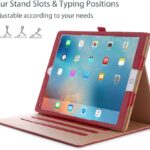 Apple iPad Pro 12.9 Case ProCase Leather Stand Folio Case Cover for iPad Pro 12.9 Inch , with Multiple Viewing Angles, Auto Sleep/Wake, Apple Pencil Holder Red(Both 2017 and 2015 Models) - Image 4