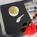 Silicone Trivet Mats, 2 pcs Thick Wave Silicone Insulation Pad with 2 pcs S Shaped Hook, Anti hot Pad/Table Coaster/Cup Pad - Image 3