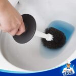 Toilet Bowl Brush and Holder for Bathroom, Black, 1 Pack - Image 7