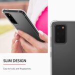Tough TPU Case Compatible with 2020 Samsung Galaxy S20 Ultra 5G Shock Absorption Rubber Bumper Protective Cover Clear - Image 7