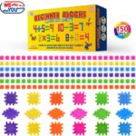 Educational Interlocking STEM Building Blocks 150 Pieces. Build Toy Accessories, Cubes, Shapes and More for ages 3 Year and Up - Image 2