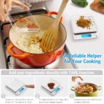 Digital Kitchen Scale 3000g 0.01oz/ 0.1g Pocket Cooking Scale Mini Food Scale Pro Electronic Jewelry Scale with Back Lit LCD Display Tare & PCS Functions Stainless Steel Batteries Included - Image 4