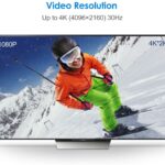 Micro HDMI to HDMI Cable, Supports Ethernet, 3D, 4K and Audio Return, 6 Feet - Image 5