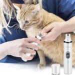 Electric Dog Nail Grinder Rechargeable Low Noise Pet Nail Grinder Tool for Painless Paw Grooming, Trimming, Smoothing for Small Medium Large Dogs Cats Pets - Image 6