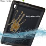 Bobj Rugged Tablet Case for Lenovo Tab E10 TB X104F Kid Friendly (Bold Black)(Not for Lenovo 10e Chromebook Tablet) - Image 6