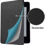 Slimshell Case Cover for All New Kindle Paperwhite 10th Generation 2018 , Smart Shell Cover with Auto Sleep/Wake for Amazon Kindle Paperwhite 10th Black - Image 4