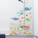 DS 8009 Sea Adventure Kids Wall Stickers Wall Decals Peel and Stick Removable Wall Stickers for Kids Nursery Bedroom Living Room(Small)