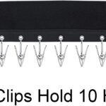 Cap Organizer Hanger, 10 Baseball Cap Holder, Hat Organizer for Closet Change Your Cloth Hanger to Cap Organizer Hanger Keep Your Hats Cleaner Than a Hat Rack - Image 3