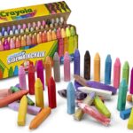 51 2064 Washable Sidewalk Chalk, 64ct, Includes Glitter & Neon, Outdoor Gifts for Kids - Image 3