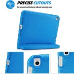 ProCase Kids Case for 10.2" iPad 8th Gen 2020 / 7th Gen 2019 / iPad Air 10.5" / iPad Pro 10.5", Shockproof Convertible Handle Stand Cover Light Weight Kids Friendly Case Blue(3rd Gen) - Image 7