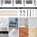 Broom Mop Holder Wall Mount Stainless Steel Wall Mounted Garden Tool Storage Tool Rack Storage & Organization for Your Home,Kitchen,Bathroom,Garage,Closet and Shed(3 Racks 4 Hooks) - Image 6