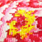 5D Diamond Painting DIY Full Drill Rhinestone Embroidery for Wall Decoration Pink Dog 12X12 inches - Image 5