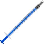 1ml Syringe with Caps(50 Pieces)