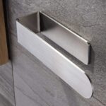 Bath Towel Bar Hand Towel Holder/Hand Towel Ring Self Adhesive Bathroom Towel Bar Stick on Wall, SUS 304 Stainless Steel Brushed