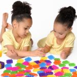 Educational Interlocking STEM Building Blocks 150 Pieces. Build Toy Accessories, Cubes, Shapes and More for ages 3 Year and Up - Image 7