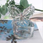 Silicone Butterfly Box Resin Epoxy Mold Jewelry Storage Box Casting Molds Candle Holder Succulents Pot Egg Powder Puff Stand Beauty Sponge Blender Holder Mould Craft DIY Tool Home Decor - Image 5