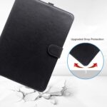 ProCase Universal Folio Case for 9 10 inch Tablet, Leather Stand Protective Case Cover for 9" 10.1" Touchscreen Tablet with Multi angle Stand(Black) - Image 6