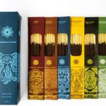 Sticks Mix 6 Scents , 24 Sticks Each of Lotus (Padma), Sandalwood, Gardenia, Maha Triloka, Raja Harum & Dewi Sai (Amber), Incense Gift Sets from Bali Soap(144 Sticks Total)