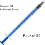 1ml Syringe with Caps(50 Pieces) - Image 4