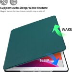 ProCase New iPad 10.2 Case with Tempered Glass Screen Protector, Slim Stand Protective Case Folio Cover for 10.2" iPad 8th / iPad 7th Teal(2020 8th Generation/ 2019 7th Generation) - Image 4