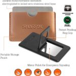 114N Credit Card Size Diamond Sharpening Stone, Pocket Diamond Knife and Tool Sharpener(Fine 600 Grit) - Image 2