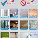 GSS Designs 12 PC Pack 6x6 Inch Backsplash Tile Stickers Wall Tile Decals Peel and Stick Stairs Stickers Home Furniture Decor. (TS12 002)(15x15cm) - Image 6