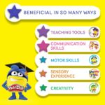 A7924 Play Doh Super Colour Pack inc 20 Tubs of Dough sensory and educational craft toys for kids, boys, girls Ages 2+, Yellow, 20 pack - Image 3
