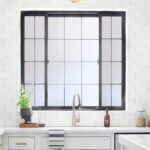 Privacy Window Film Matte White Window Film Frosted Window Film Static Cling Glass Film Non Adhesive Window Film for Home Bathroom Office Meeting Room Living Room(44.5x200 Centimeters) - Image 2